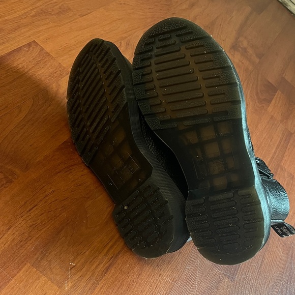 Dr. Martens Black on black Combat Boots - Picture 4 of 4